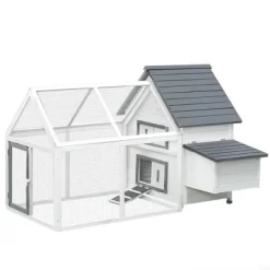 Resenkos Rabbit Hutch, Duck Cage Hutch,Rabbit Coop,2-Level Small Animal Cage Rabbit Hutch With Wheels, Removable Tray, Platform And Ramp, Pink -BlueBuffalo Sales Store GUEST 71a65fcd a466 4565 a933 cf4cf62d032f