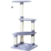 Two By Two Sacramento - Gray Scratching Post Cat Furniture - 41.7 In. Tall