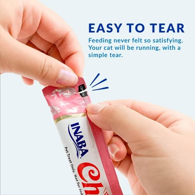 Inaba Churu Tuna Flavor Variety Box Lickable Cat Treats - 60oz/120ct 4 Inaba Churu Tuna Flavor Variety Box Lickable Cat Treats - 60oz/120ct - Image 4