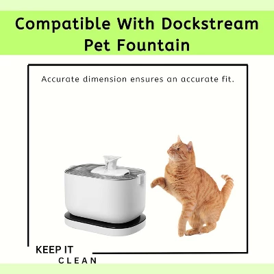 NISPIRA Dog Cat Water Fountain Activated Charcoal Water Filter Kit Replacements For Petlibro PLWF005 PLWF115 PLWF105, 12 Packs 2 NISPIRA Dog Cat Water Fountain Activated Charcoal Water Filter Kit Replacements For Petlibro PLWF005 PLWF115 PLWF105, 12 Packs - Image 2