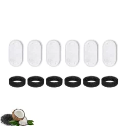 NISPIRA PLWF003 PLWF006 Stainless Steel Cat Water Fountain Activated Charcoal Water Filter Kit Replacements With Spongies For Petlibro. 6 Packs -BlueBuffalo Sales Store GUEST 73566215 9966 4441 ae9a 980bd142aa94