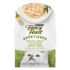Fancy Feast White Meat Chicken Flavor Appetizers Wet Cat Food - 1.1oz -BlueBuffalo Sales Store GUEST 74e2960d 6569 42e1 b93a 8d7a58cddbca