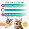 Beloved Pets Creamy Lickable Cat Treats & Wet Squeeze Tubes – Tuna Mix, Liquid Cat Snacks, Urinary Care, Multivitamin Treats - 20 Sticks