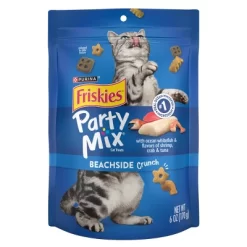 Purina Friskies Party Mix Beachside Crunch Crunchy With Chicken And Seafood Flavor Cat Treats -BlueBuffalo Sales Store GUEST 752ddf81 463d 4890 8aef ca1cf32ce1e4