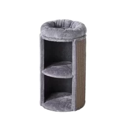 Two By Two Jackson - Off-White Scratching Cat Furniture - 25.6 In. Tall -BlueBuffalo Sales Store GUEST 765437ae 8b0c 4f67 8e55 3b17d85543d7