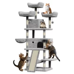68.5 Inch Multi-Level Cat Tree, Plush Cat Tower With Condo/Sisal Scratching Posts -BlueBuffalo Sales Store GUEST 77cade52 e42e 4feb 8b4a 74a8609bf596