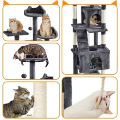 Yaheetech 72inch Multi Level Cat Tree Cat Tower -BlueBuffalo Sales Store GUEST 77cfa3a0 5829 4546 ab9b 06294b553ca4