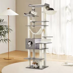 Cat Tree With Toy, Cat Tower Condo For Indoor Cats Features Scratching Post -BlueBuffalo Sales Store GUEST 798380b2 a039 4b4b b293 4ad281498ae2
