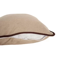 Winn + Willow Cuddler Piping Dog And Cat Bed - S - Beige And Chocolate -BlueBuffalo Sales Store GUEST 79e836e5 9bcc 4a19 a5f1 db1440cb4272