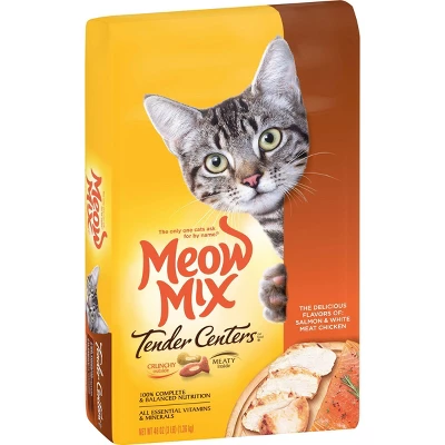 Meow Mix Tender Centers With Flavors Of Salmon & Chicken Adult Complete & Balanced Dry Cat Food 6 Meow Mix Tender Centers With Flavors Of Salmon & Chicken Adult Complete & Balanced Dry Cat Food - Image 6