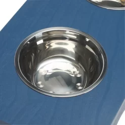 Lilith Double Pet Feeder - Removable Stainless Steel Bowls - Cat/Dog - PET5702 - Safavieh Pets -BlueBuffalo Sales Store GUEST 7a7da3cc 99e1 4562 81ed faed1369f6e6