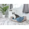 Armarkat Soft Upholstery Cat Bed, Skid Free Nest Pet Bed, Puppy Beds, C47