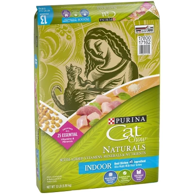 Purina Cat Chow Naturals Indoor With Chicken Adult Complete & Balanced Dry Cat Food 3 Purina Cat Chow Naturals Indoor With Chicken Adult Complete & Balanced Dry Cat Food - Image 3