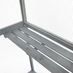 Resenkos 70-Inch Cat Catio, Outdoor Wooden Enclosure With Wheels, Multi-Level Platforms, Lockable Door, Sunroof, Custom Panels, Gray Gray With Pattern 25 Resenkos 70-Inch Cat Catio, Outdoor Wooden Enclosure With Wheels, Multi-Level Platforms, Lockable Door, Sunroof, Custom Panels, Gray Gray With Pattern -BlueBuffalo Sales Store GUEST 7ca44284 6f6a 4923 969c e088cd50a79d