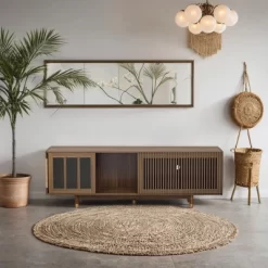 Ridstar Modern 2-in-1 Pet Cat House With Sliding Glass Door And Flip-Down Design-Brown -BlueBuffalo Sales Store GUEST 7d928a9f 414c 4f68 88cd 5741c2cd07e3