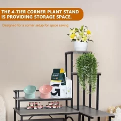 Cat Litter Box Enclosure Furniture With Plant Stand - Hidden Litter Box Cabinet End Table With Pull-Out Tray -BlueBuffalo Sales Store GUEST 7f79f351 3b41 4d6d bafd 65b39a5d6e9e