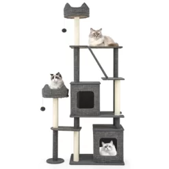 Tangkula 71" Tall Cat Tree For Indoor Cats Modern Multi-Level Cat Tower Activity Center 18 Tangkula 71" Tall Cat Tree For Indoor Cats Modern Multi-Level Cat Tower Activity Center -BlueBuffalo Sales Store GUEST 7f8ccf51 160c 42ef 856c 757660d94872