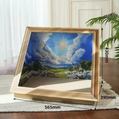 FairyLand™ - Oil Painting Cat Scratcher Bed – Cardboard Cat Scratching Lounge With Artistic Frame Design, Sturdy Corrugated Board, Cat Furniture -BlueBuffalo Sales Store GUEST 7fbc446a 4a3e 48ac 966a 0b805b1f3659