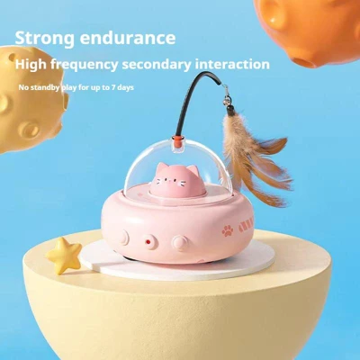 CAT Teasing Toys - Ideal For Fun And Engagement In Pets, Includes Various Interactive Toys For Dogs P Ink 2 CAT Teasing Toys - Ideal For Fun And Engagement In Pets, Includes Various Interactive Toys For Dogs P Ink - Image 2