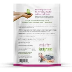 Pet Greens Bellrock Growers Semi-Moist Turkey And Duck Flavor Cat Treat - 3 Oz