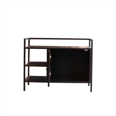 Gulches Cat Litter Box Furniture Hidden Litterbox Enclosures,Hidden Litter Box That Provides Additional Storage Space,Black 5 Gulches Cat Litter Box Furniture Hidden Litterbox Enclosures,Hidden Litter Box That Provides Additional Storage Space,Black - Image 5