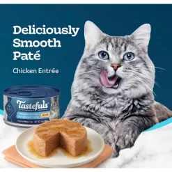 Blue Buffalo Tastefuls Mature Cat Chicken Entree Pate Senior Wet Cat Food - 3oz -BlueBuffalo Sales Store GUEST 832e58f1 a4a1 44eb a19f c8c88277272c