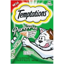 Temptations Seafood, Shrimp And Salmon Flavor Puree Cat Treats - 6.7oz -BlueBuffalo Sales Store GUEST 848b093c 38fa 4a4e a024 66c66320a414