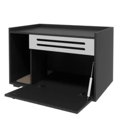 TROPOW Cat Litter Box Enclosure With Ventilated Panel Hidden Litter Box Furniture With Drop Down Door, Indoor Cat House -BlueBuffalo Sales Store GUEST 84c2c9b1 2191 4a21 a5b1 5f87daaa198b 1