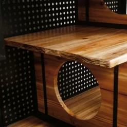 Chery Life 55.12 "L X 22.83"W X 29.92"H Spacious Cat House With Tempered Glass, Black -BlueBuffalo Sales Store GUEST 85180316 5f48 4dc2 9537 187e5eae46e2