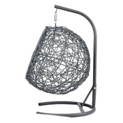 Racxily Cat Swing Bed With Stand & Cushion, Rattan Wicker Appearance, Indoor Hanging Swinging Cat Bed For Cats, Small Dogs, And Small Animals -BlueBuffalo Sales Store GUEST 86d3c885 8fcd 43ec 98d1 342057a43578