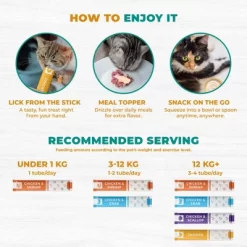 Creamy Lickable Cat Treats & Wet Squeeze Tubes – Chicken Mix, Liquid Cat Snacks, Skin & Coat Care, Multivitamin Treats - 20 Sticks -BlueBuffalo Sales Store GUEST 86da20bc 274b 4df2 8aea 2645506df3f6