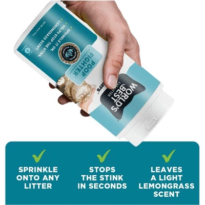 World's Best Poop Fighter Boosters Cat Litter Additives - 18oz 3 World's Best Poop Fighter Boosters Cat Litter Additives - 18oz - Image 3