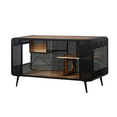 JUJABU 55.12 "Spacious Cat House With Tempered Glass, For Living Room, Hallway, Study And Other Spaces 6 JUJABU 55.12 "Spacious Cat House With Tempered Glass, For Living Room, Hallway, Study And Other Spaces - Image 6