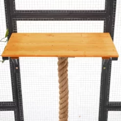 Outdoor Cat House, DIY Cat Enclosure, Cat Catio With Double Enter Doors, Balcony Cat Playpen With Platforms & Double Condos For 1-3 Cats - ModernLuxe -BlueBuffalo Sales Store GUEST 87aa5d51 548b 446c ad03 649ccb514eca