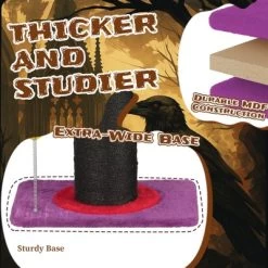 Angel Sar Wizard Hat Cat Scratching Post With Spring Ball Toy, Halloween Spooky Cat Scratcher For Indoor Cats, Purple 11 Angel Sar Wizard Hat Cat Scratching Post With Spring Ball Toy, Halloween Spooky Cat Scratcher For Indoor Cats, Purple -BlueBuffalo Sales Store GUEST 894b415f d2dc 4b8d 9116 4a60ba3c55b6