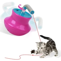 All For Paws Allforpaws Interactives Cat Toy Laser Gyro Cat Toy, Rose Pink -BlueBuffalo Sales Store GUEST 89ae8da9 ed2b 4002 bede 1850b3e92cc2