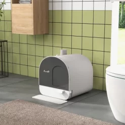 Akoasm Covered Cat Litter Box With Lid, Tray, Scoop And Filter Indoor-Light Gray 14 Akoasm Covered Cat Litter Box With Lid, Tray, Scoop And Filter Indoor-Light Gray -BlueBuffalo Sales Store GUEST 89dae885 6cec 478a 81d1 97f0c4dc25d9 1