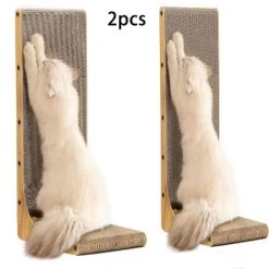 2PCS 23.6" L-Shape Three-dimensional Cat Scratching Board, Cat Scratching Post With Ball Toy Wall Mounted, For Indoor Cats, Large Cat Scratching Board -BlueBuffalo Sales Store GUEST 8ad33340 25b2 4e76 aac2 bc5734893494