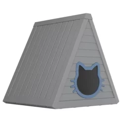 Texsens Sloped Roof Outdoor Cat House Weather Resistant Odor Blocking And Moisture Proof Design -BlueBuffalo Sales Store GUEST 8b728cdd 57c3 40a2 91b7 b55d84f33ace 1