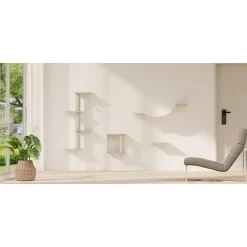 Modern Wall-Mounted Cat Furniture - 4pcs -BlueBuffalo Sales Store GUEST 8c4ec69f 93ae 4084 8a74 9623e8b476da