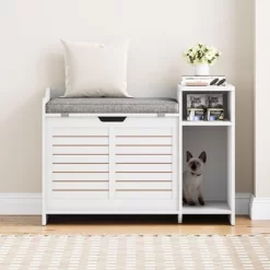 Modern Cat Litter Box Enclosure,Hidden Litter Box Cabinet With Washable Mat & Storage Shelf 19 Modern Cat Litter Box Enclosure,Hidden Litter Box Cabinet With Washable Mat & Storage Shelf -BlueBuffalo Sales Store GUEST 8c9340e3 4739 4c8d 917e 1a1ea15067ab