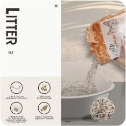 All For Paws Allforpaws Cat Litter Natural 5-in-1 Mixed Clumping Cat Litter With 24/7 Power Odor Control, 5.5lb -BlueBuffalo Sales Store GUEST 8dbdc497 6729 4154 844f 272b85103891