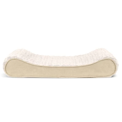 FurHaven Ultra Plush & Suede Luxe Lounger Memory Top Dog Bed 1 FurHaven Ultra Plush & Suede Luxe Lounger Memory Top Dog Bed