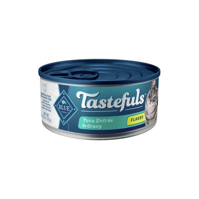 Blue Buffalo Tastefuls Natural Flaked Wet Cat Food With Tuna Entrée In Gravy - 5.5oz 11 Blue Buffalo Tastefuls Natural Flaked Wet Cat Food With Tuna Entrée In Gravy - 5.5oz - Image 11