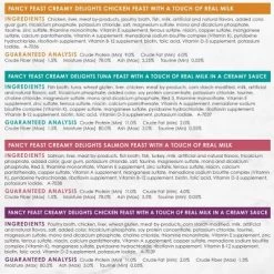 Purina Fancy Feast Creamy Delights Chicken And Seafood Flavor Collection Variety Pack Wet Cat Food - 24pk -BlueBuffalo Sales Store GUEST 902d7f0f 399a 40c5 95ba 2a8c453351aa
