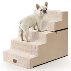 5-Tier Widened Support Pet Stairs, Non-Slip Foldable Dog Steps For Bed & Couch With Removable Cover 22 5-Tier Widened Support Pet Stairs, Non-Slip Foldable Dog Steps For Bed & Couch With Removable Cover -BlueBuffalo Sales Store GUEST 904837fb 27bc 4829 8ddc 9816d56a7806