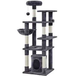 Yaheetech 56.5inch Multilevel Cat Tree Cat Tower With Scratching Posts -BlueBuffalo Sales Store GUEST 9135d3f5 69d8 4800 ac21 6e4c57fb3b59