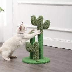 Marfa Modern Jute Triple-Cactus Cat Scratching Post With Fuzzy Toy -BlueBuffalo Sales Store GUEST 9149f2a5 3b57 4a2a 8963 c7f0bfab798b