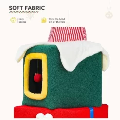 QuestaPack Extra Large Cat House For Indoor Cats, 60" Multi Level Cat Condo Furniture -BlueBuffalo Sales Store GUEST 9173f37a 32f5 462d 84af 8a2022c82f7a