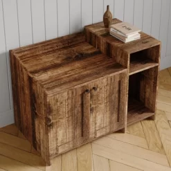 Cat Litter Box Enclosure Furniture, Hidden Litter Box Cabinet, Indoor Wooden Cat Washroom With Storage, Pet House -BlueBuffalo Sales Store GUEST 927a465d bfc3 4465 8a43 221d44f4b0e7 2